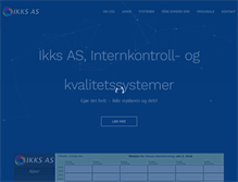 Tablet Screenshot of ikks.no